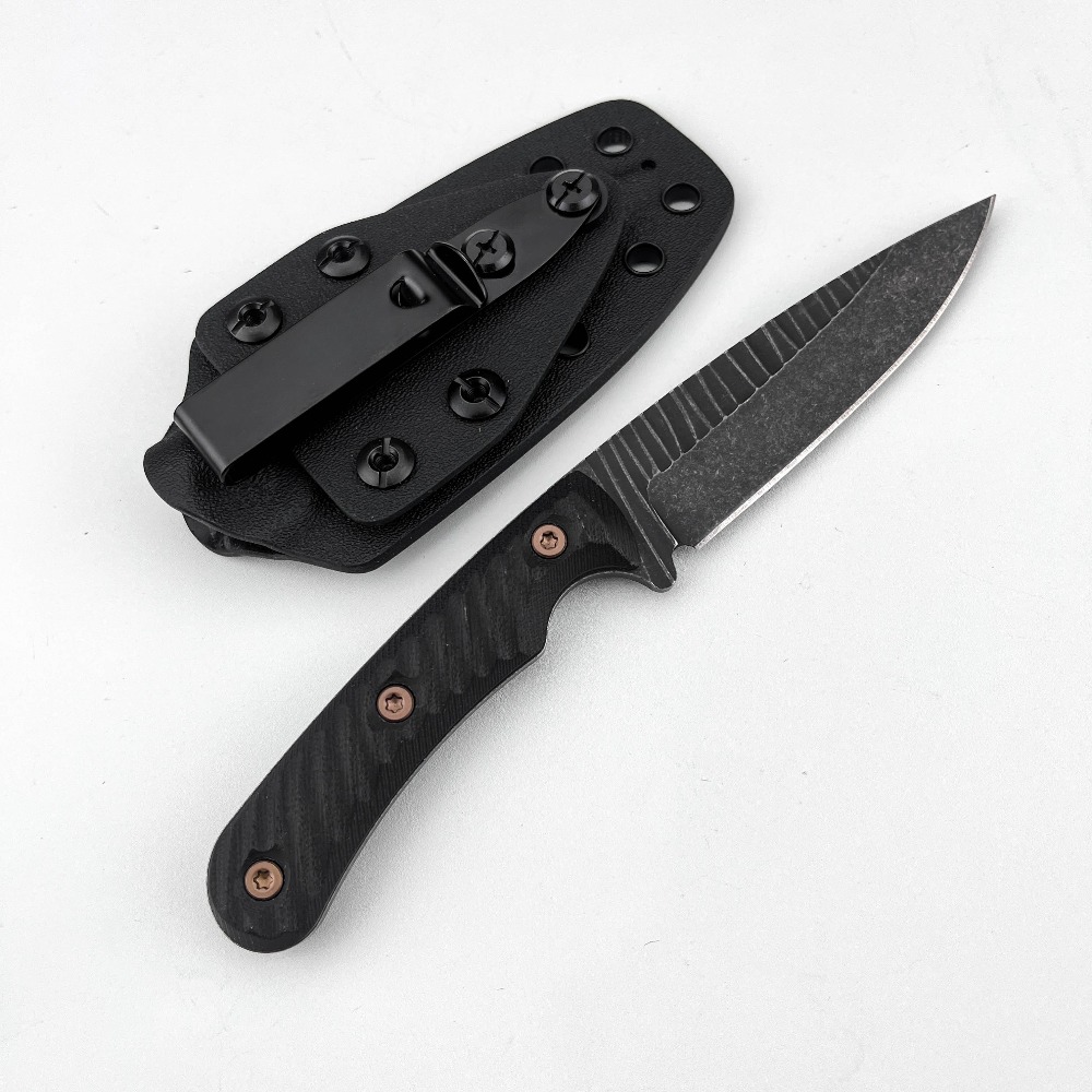 Bushcraft Knife Fixed - Cuchillo Bushcraft de Espiga Completa con
