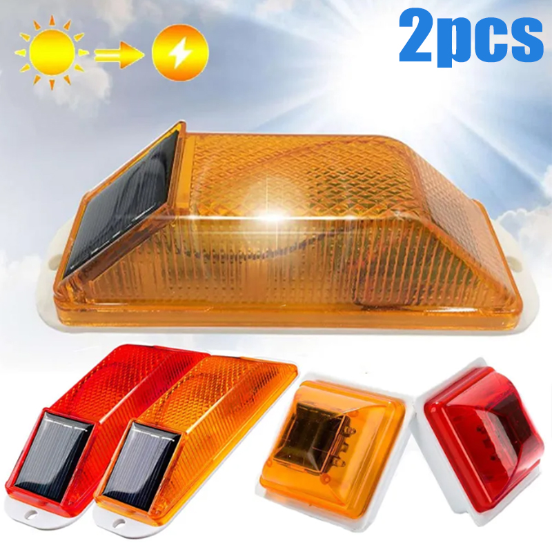 Sos Light Strobe - Luz estroboscópica Solar de advertencia para