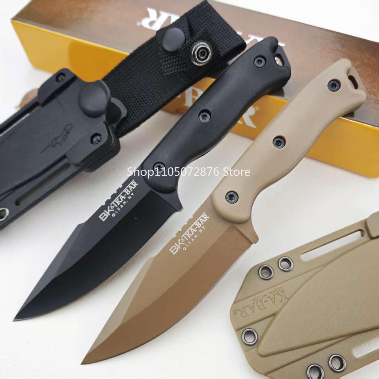 Bushcraft Knife Fixed - Cuchillo Utilitario de Hoja Fija para