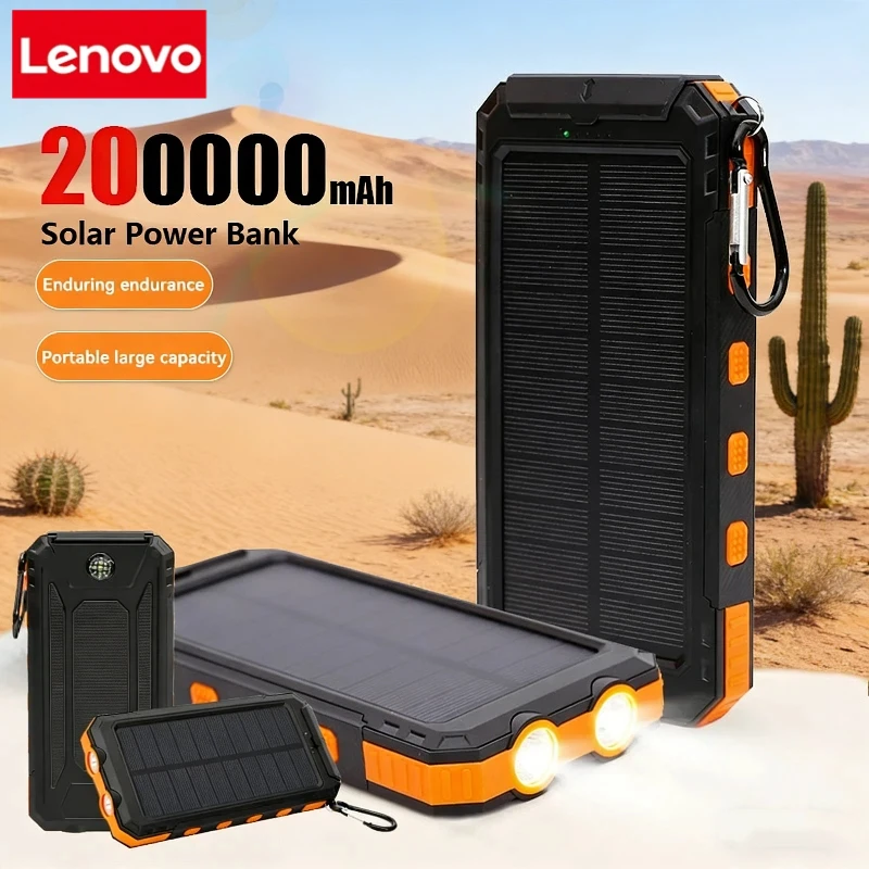 Solar Emergency Charger - Banco de energía Solar de 50000mAh,