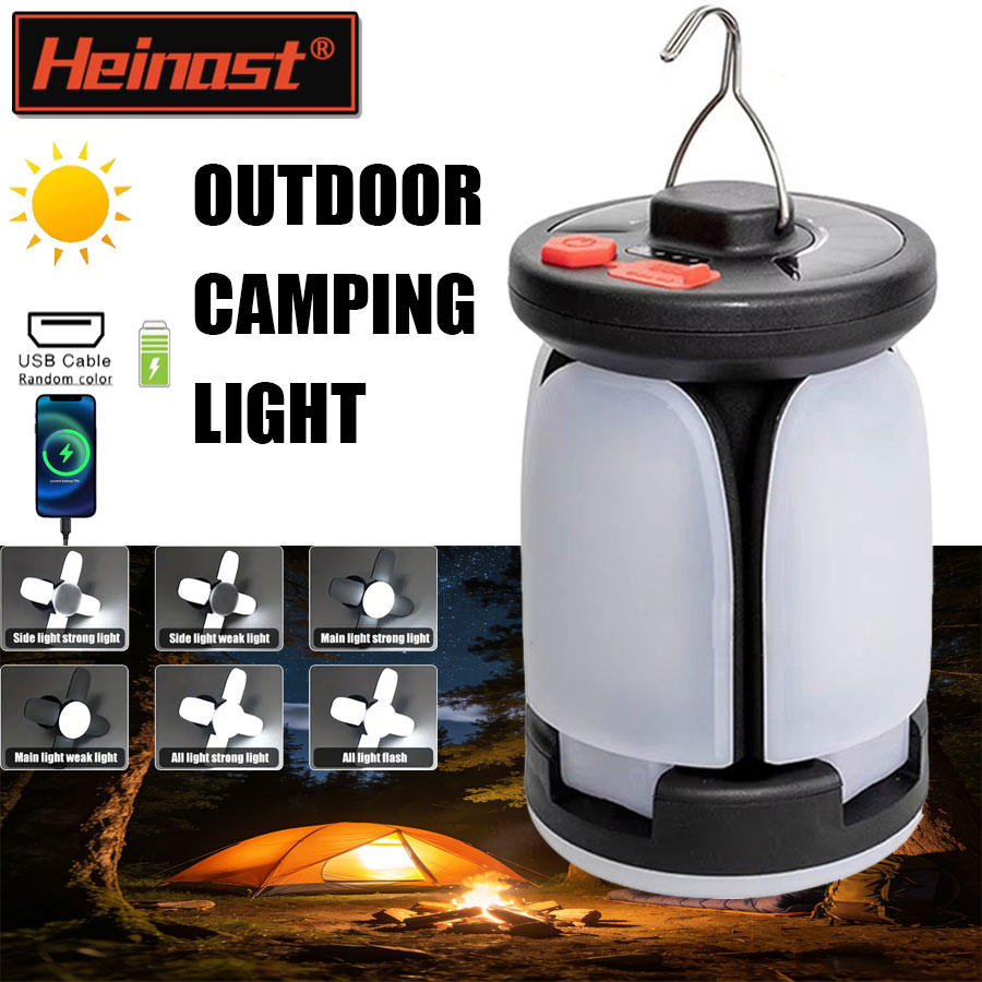 Solar Emergency Charger - Linterna de Camping LED Solar de