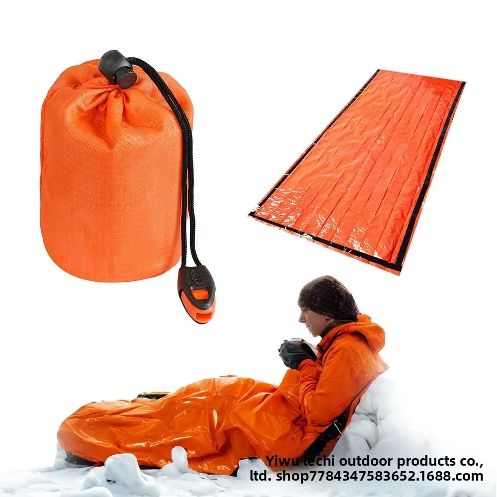 Bivy Bag Emergency - Saco de Dormir de Emergencia, Térmico,