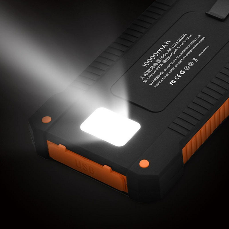 VIVO 500000mAh banco de energí - Solar Emergency Charger reseña y precio