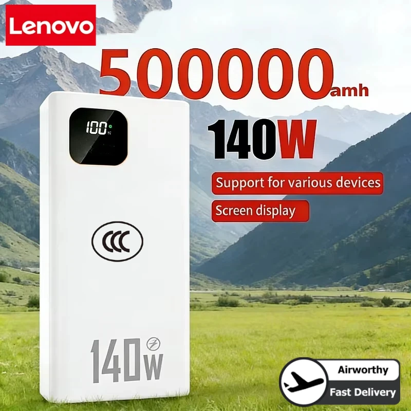 Batería Externa Lenovo de 140W - Solar Emergency Charger reseña y precio