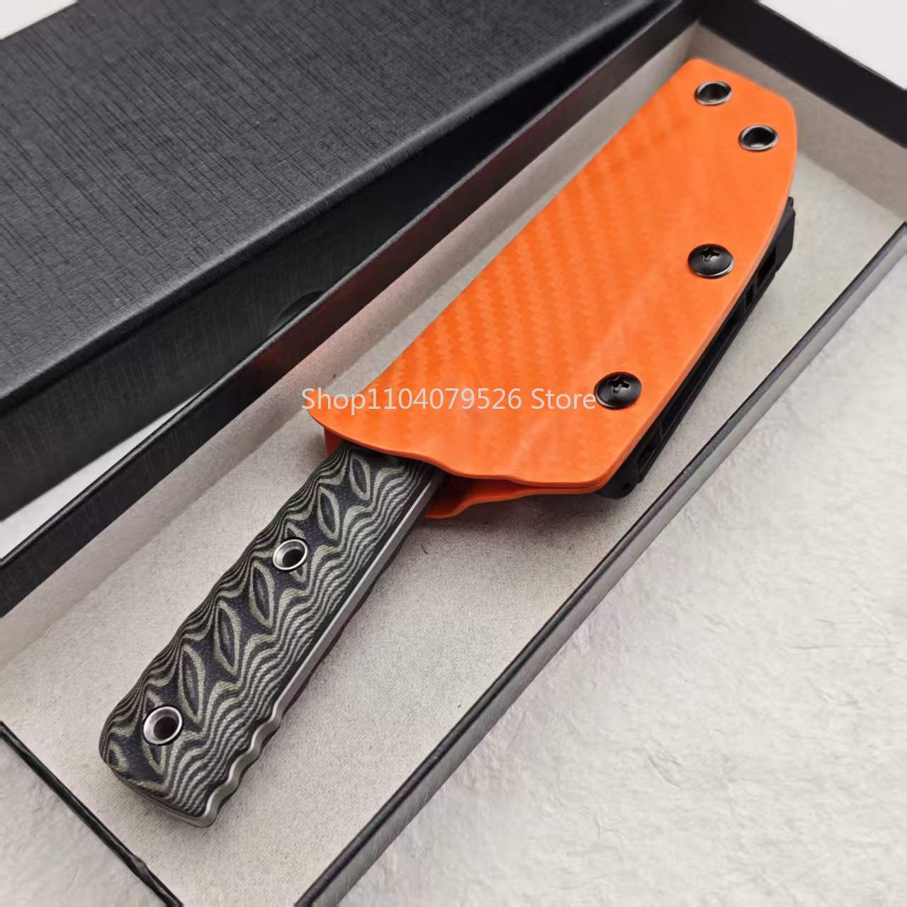 Cuchillo EDC de hoja fija RMJ, - Bushcraft Knife Fixed reseña y precio