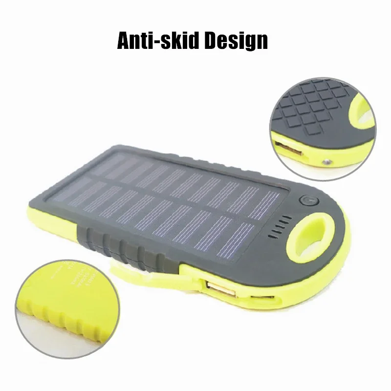 Nueva batería externa portátil - Solar Emergency Charger reseña y precio