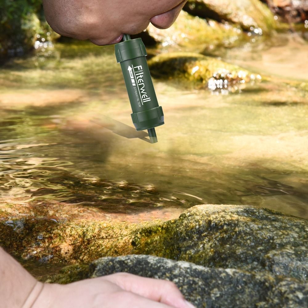 Mini filtro de agua tipo pajit - Water Purification Straw reseña y precio