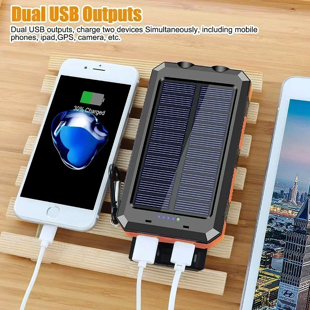 Banco de energía Solar de 5000 - Solar Emergency Charger reseña y precio