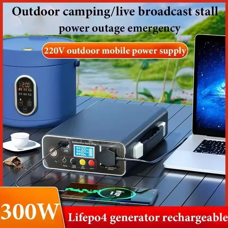 Central Eléctrica Portátil 300 - Solar Emergency Charger reseña y precio