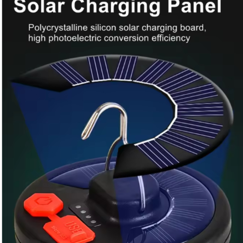 Linterna de Camping LED Solar  - Solar Emergency Charger reseña y precio