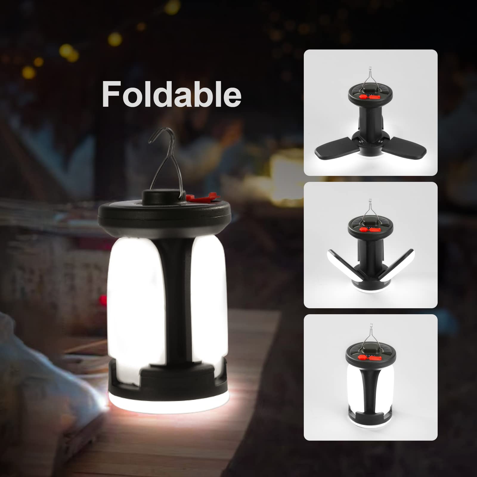 Linterna de Camping LED Solar  - Solar Emergency Charger reseña y precio