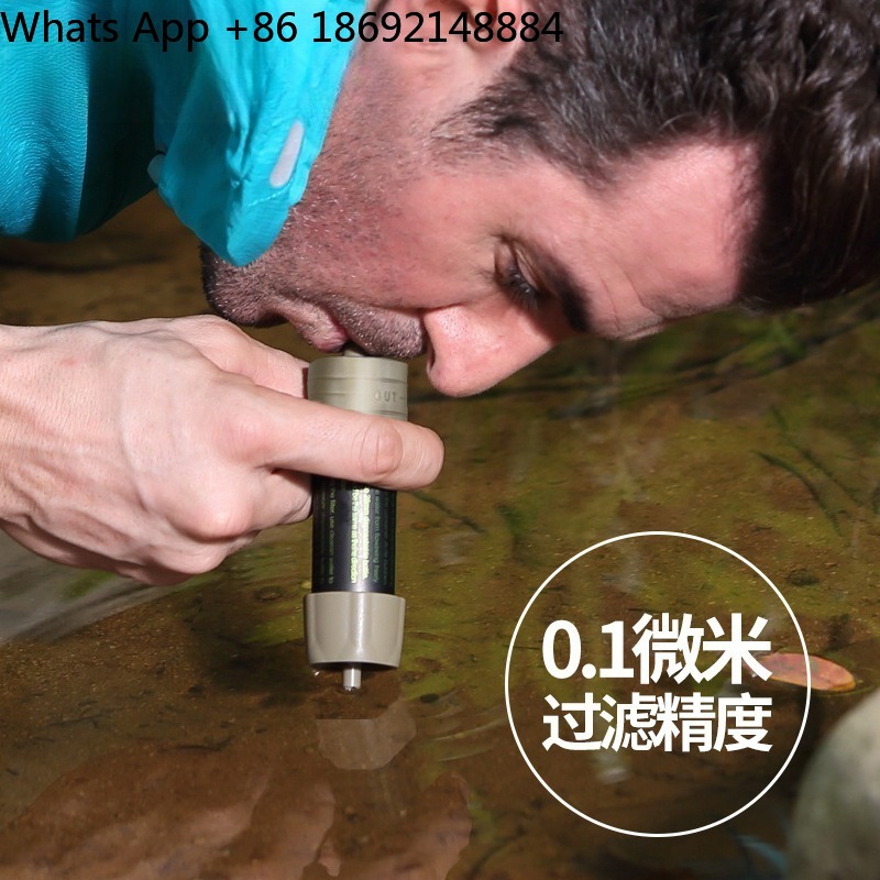 Pajita purificadora de agua pa - Water Purification Straw reseña y precio